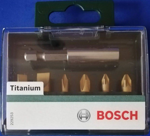 Bosch Titanium csavaroz bitfej kszlet