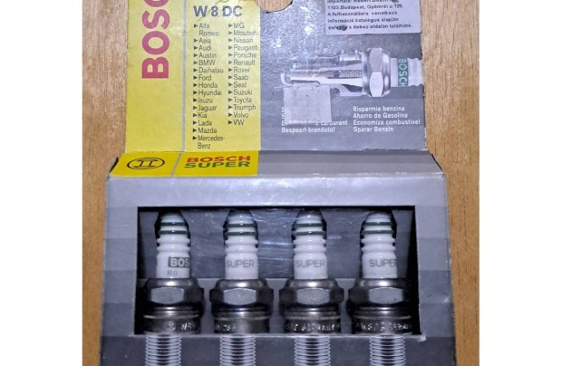 Bosch W8DC gyújtógyertya W 8 DC gyújtó gyertya 4db Új