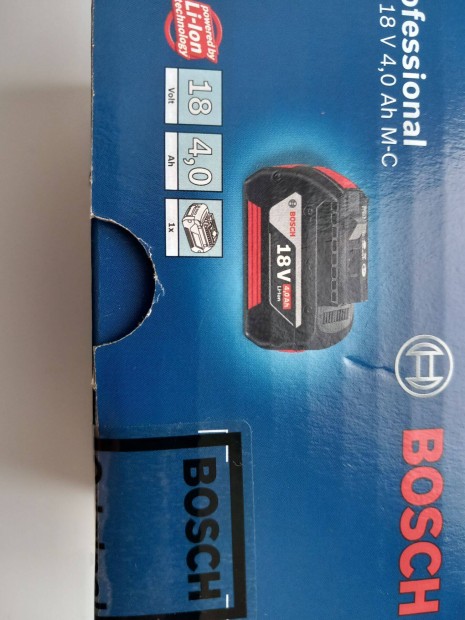 Bosch akkumltor 4 ah 18v