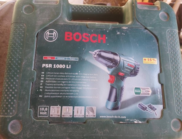 Bosch akkus csavaroz