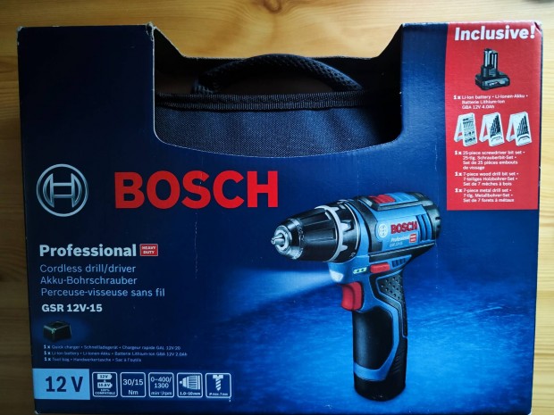 Bosch akkus fr csavaroz kszlet 