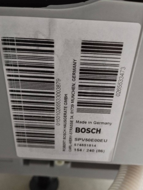 Bosch bepthet mosogatgp hozzrtnek alkatrsznek