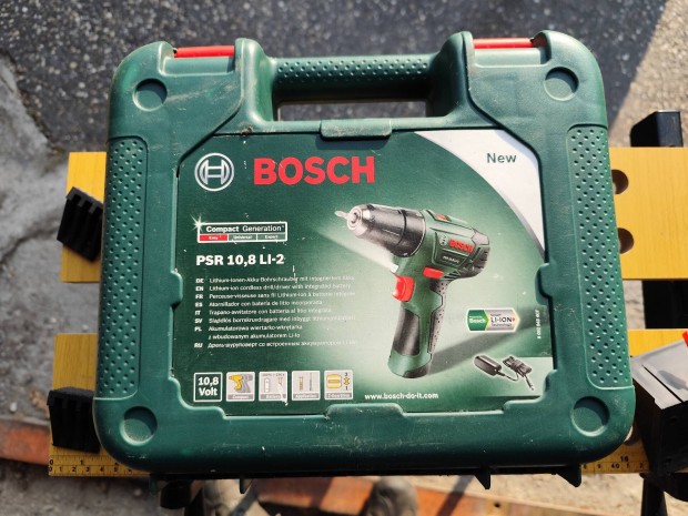 Bosch csavaroz PSR 10,8 Li-2