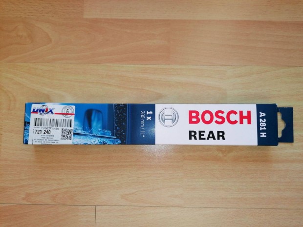Bosch hátsó ablaktörlő lapát 280mm - VW Polo, Passat, Volvo, Seat