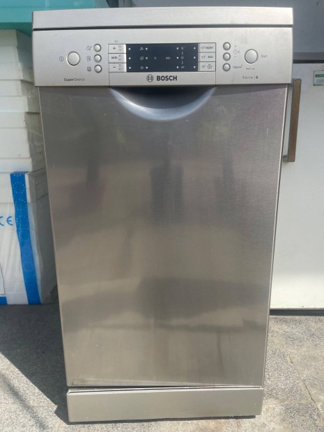 Bosch keskeny 9 terítékes mosogatógép