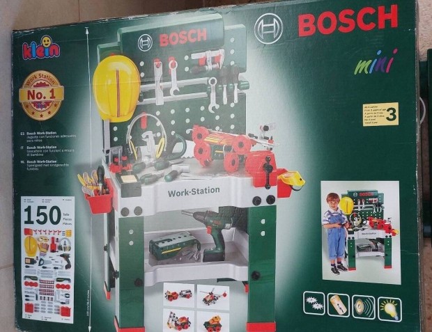 Bosch klein szerelasztal 150 db-s kszlet