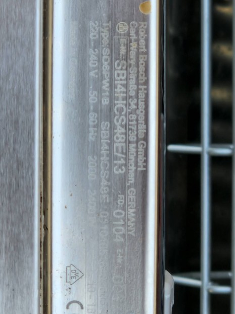 Bosch mosogatgp 