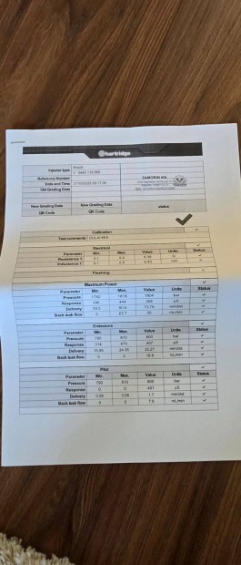 Bosch porlaszt� / injektor 0445110569 bevizsg�lt, hib�tlan (4 db)