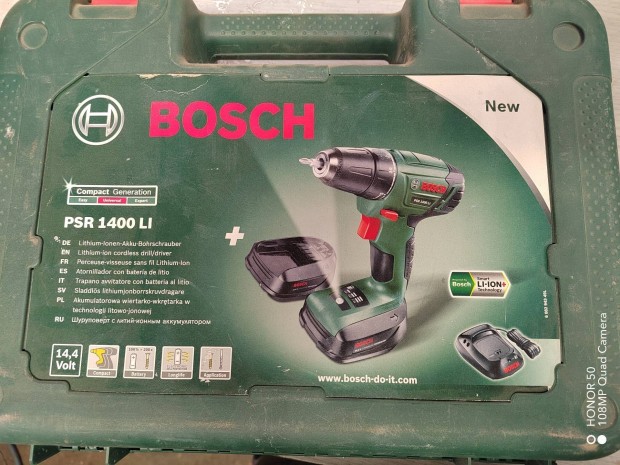 Bosch psr 1400 li