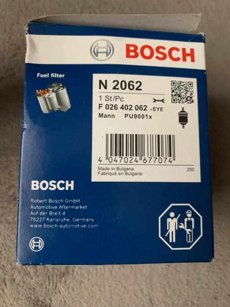 Bosch zemanyagszr F 026 402 062