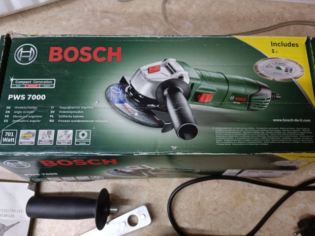 Bosch vezetkes Sarokcsiszol (115mm) Elad