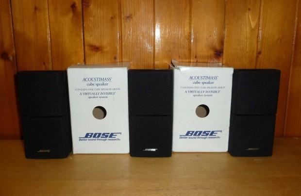 Bose Double Cube dupla kocka hangszr 3 db jszer dobozos szatelit