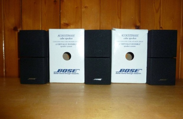 Bose Double Cube dupla kocka hangszr 3 db jszer dobozos szatelit