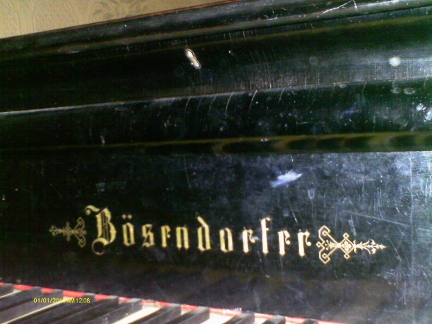 Bsendorfer zongora elad