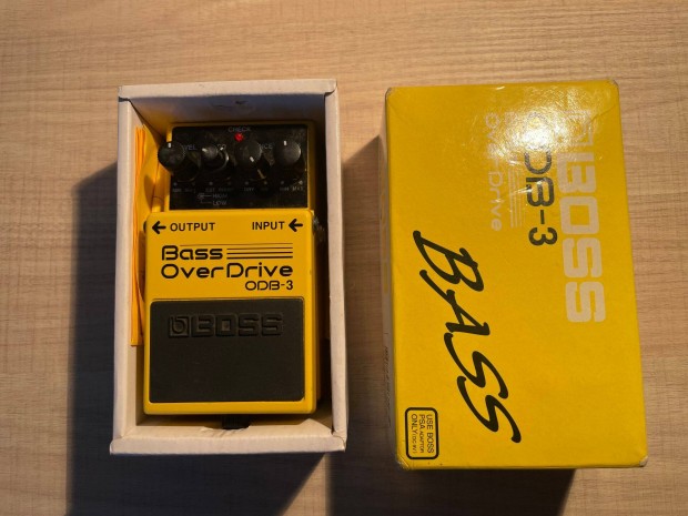 Boss Bass Overdrive ODB-3 (Boss adapterrel) elad