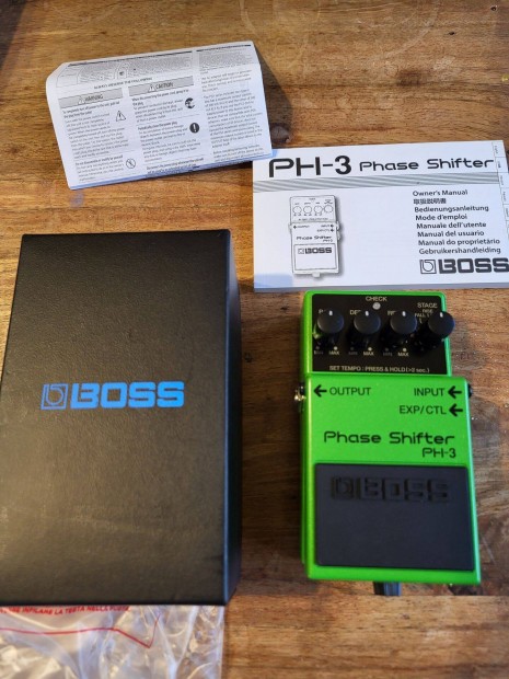 Boss PH-3 Phaser gitr effekt pedl