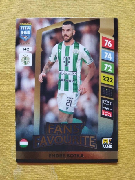 Botka Endre (Ferencvros) FIFA 365 2025 Fans Favourite focis krtya