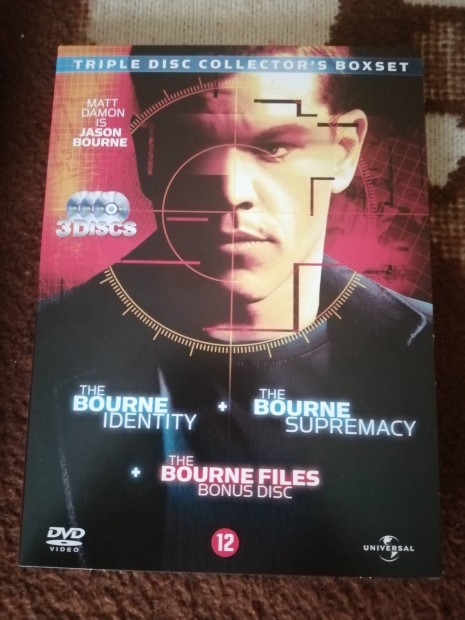 Bourne 2 filmes DVD gyjtemny! 