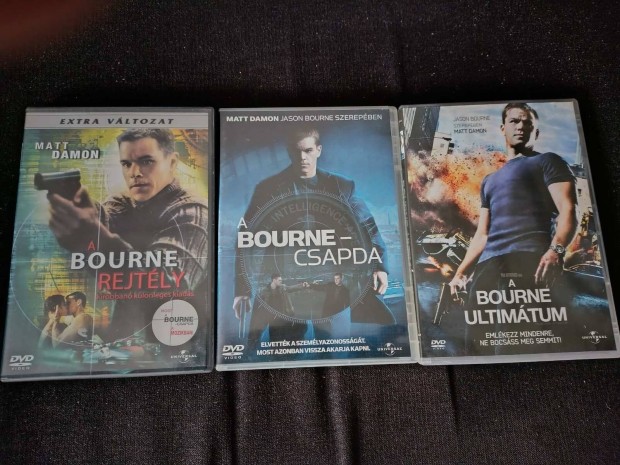 Bourne dvd pakk
