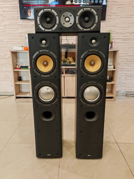 Bowers & Wilkins B&W DM603 S3 + center hangfal hangfalpr hzimozi 