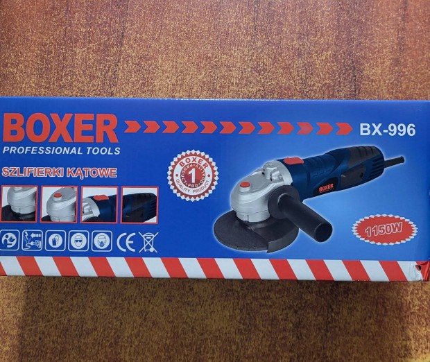 Boxer egykezes sarokcsiszol flex 1150W / 125mm