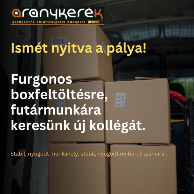 Boxfeltöltős állás, Dél Pest