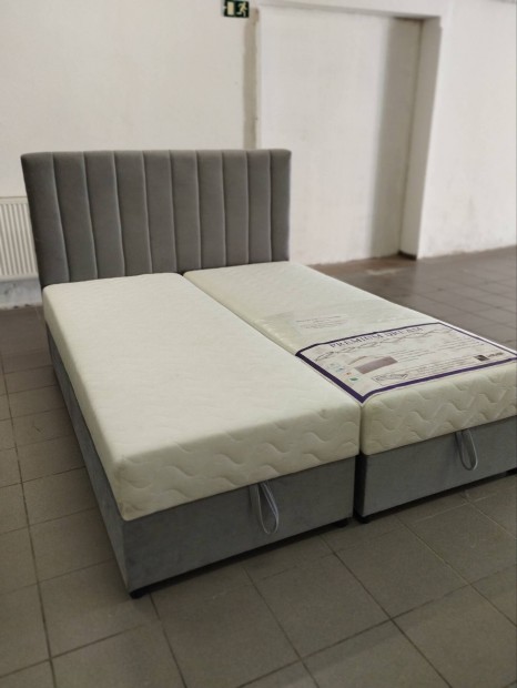 Boxspring franciagy ortopd szivaccsal erstett rugs 