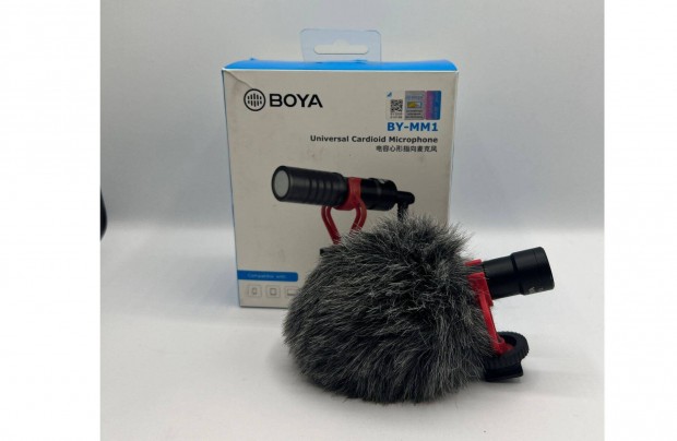 Boya BY-MM1 univerzlis mini kamera mikrofon | 1 v garancival