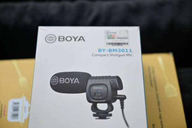 Boya BY-bm3011 Puskamikrofon Mikrofon jszer DSLR Milc gpekhez Rode