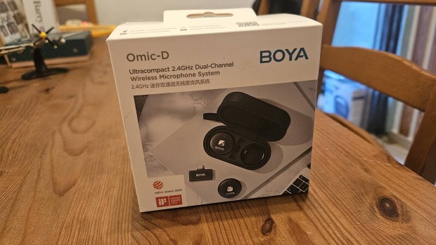 Boya Omic-D új bontatlan