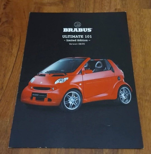 Brabus SMART Ultimate 101 -Limited Edition- Prospektus 2005