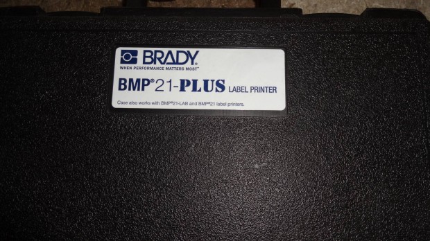 Brady BMP21-PLUS szalagnyomtat-cimkenyomatat ,j ,elad