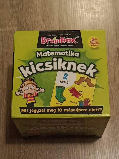 Brainbox Matematika kicsiknek - jszer llapotban