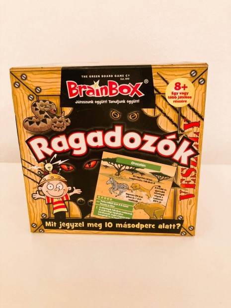 Brainbox Ragadozk jtk elad