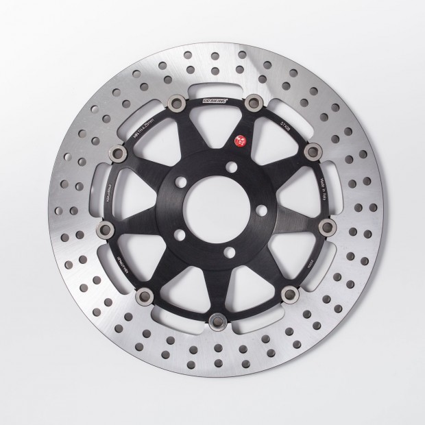 Braking STX08 Kerek, úszó féktárcsa alumínium aggyal STX