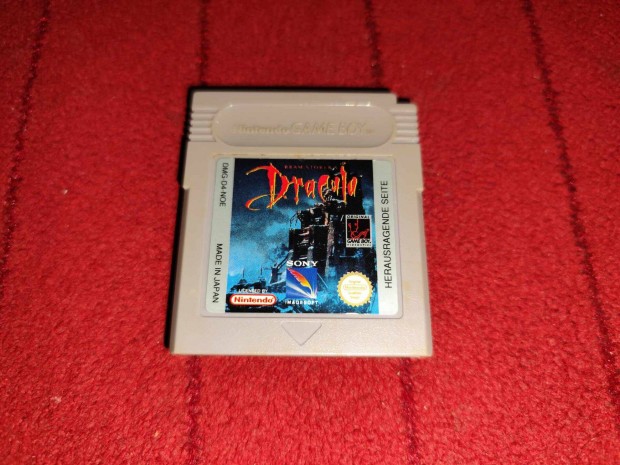 Bram Stoker's Dracula PAL Gameboy