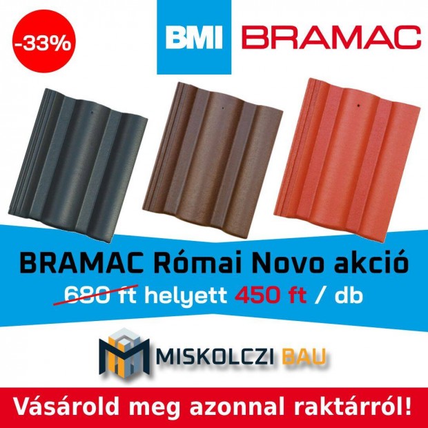 Bramac betoncserp azonnal raktrrl - Szeged