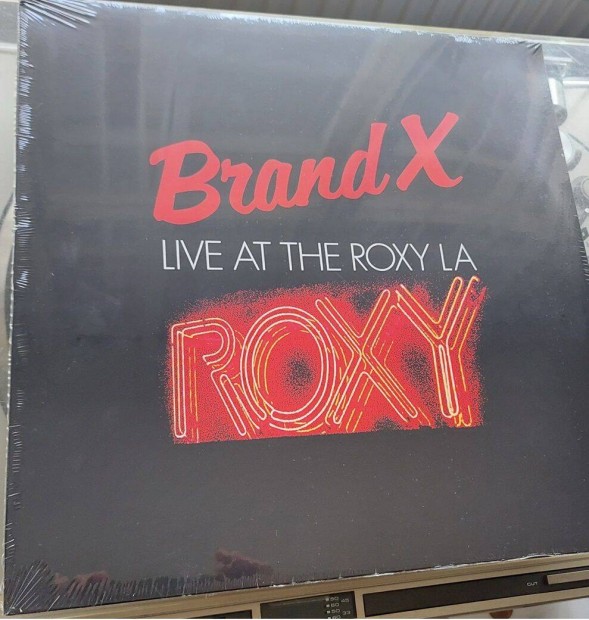 Brand X - Live at Roxy dupla bakelitlemez flizott