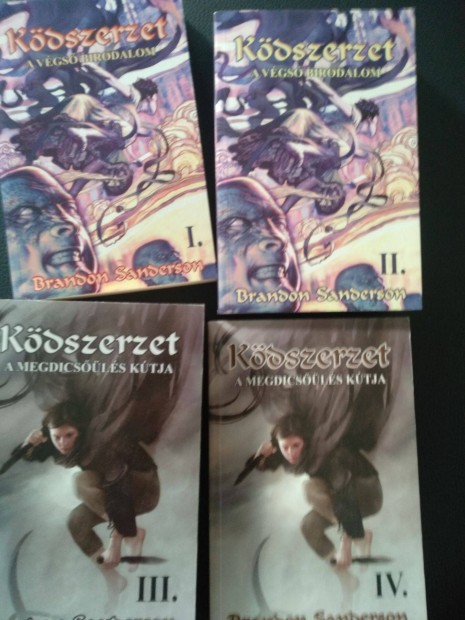 Brandon Sanderson : Kdszerzet 1-4