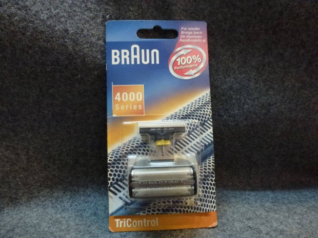 Braun 4000 borotva szita,ks