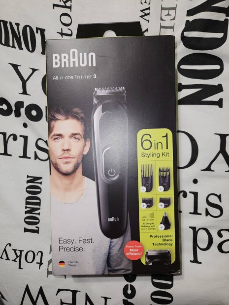 Braun All-in-one trimmer 3 6in1