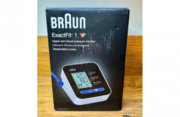 Braun Exactfit 1 felkaros vrnyomsr j-dobozos