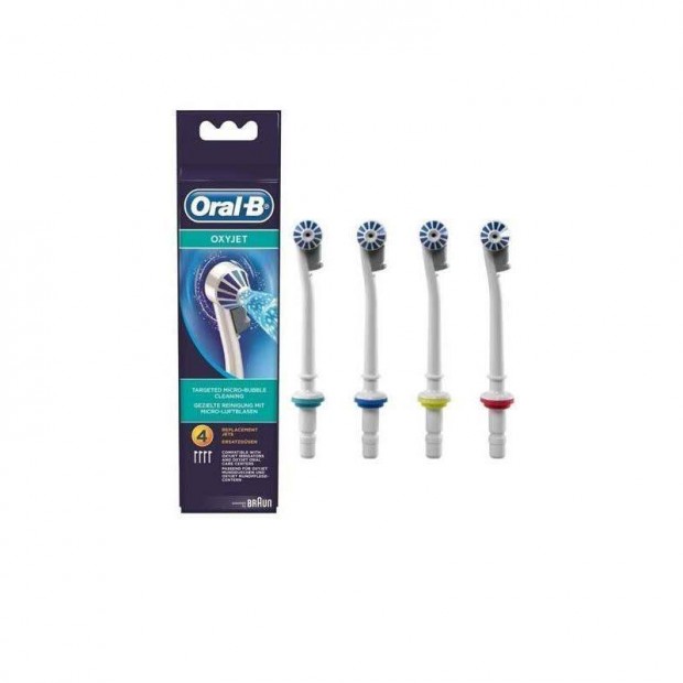 Braun Oral-B ED17-4 Oxyjet ptfvka szjzuhanyhoz, 4db