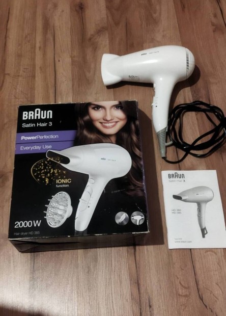 Braun Satin Hair 3 HD 385 hajszrt 