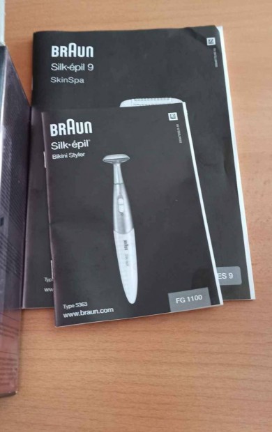 Braun Silk Epil 9/980 +8db extra tartozk 
