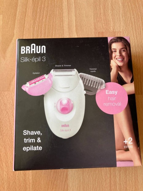 Braun Silk pil 3 epilltor elad