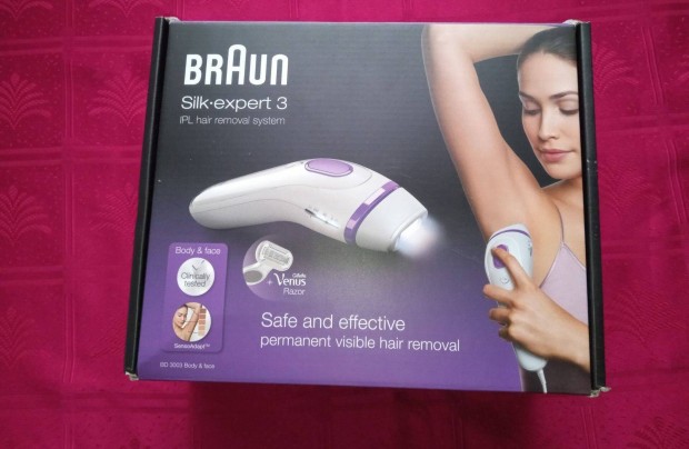 Braun Silk-expert 3 IPL villanfnyes tarts szrtelent