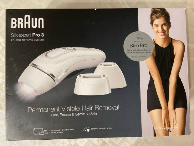 Braun Silk-expert Pro 3 IPL szrtelent kszlk