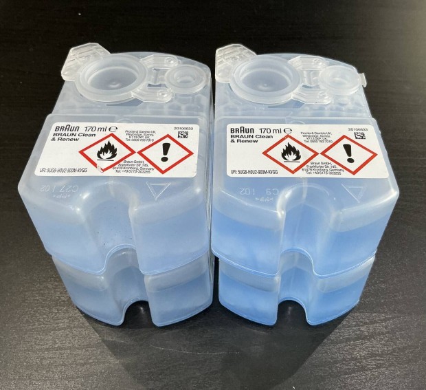 Braun tiszt�t� folyad�k 4 db �j!