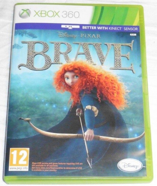 Brave (Merida, a btor) kinect re is Gyri Xbox 360 ONE Series X Jtk